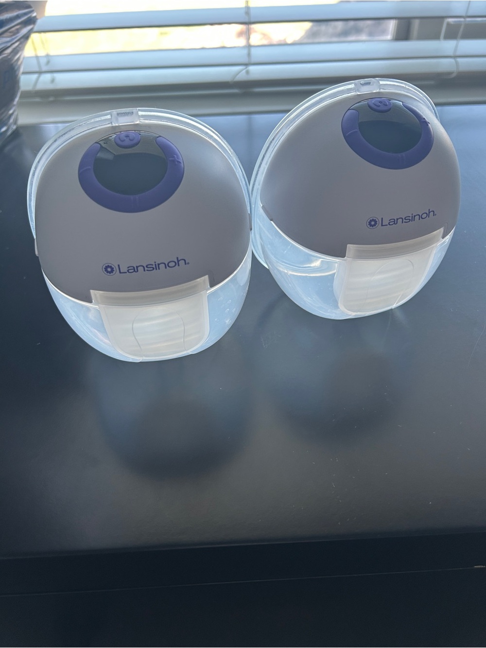 Lansinoh Pump - White & Purple
